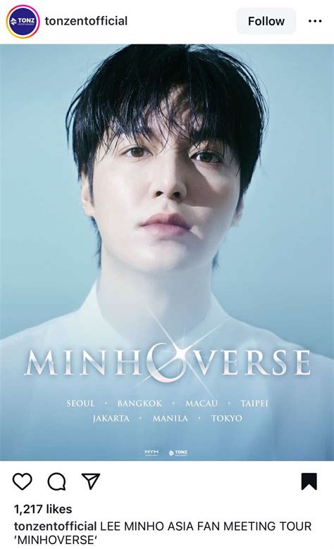 Lee Min Ho coming back to Manila in October .